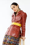 Brick Leather Jacket XS/S