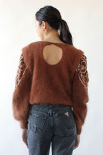 Nutmeg Angora Cutout Sweater M/L
