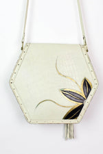 Mille Fiori Metallic Floral Boxy Crossbody Bag