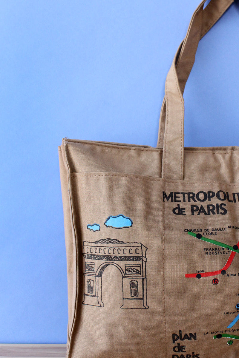 Paris Métro Map Tote