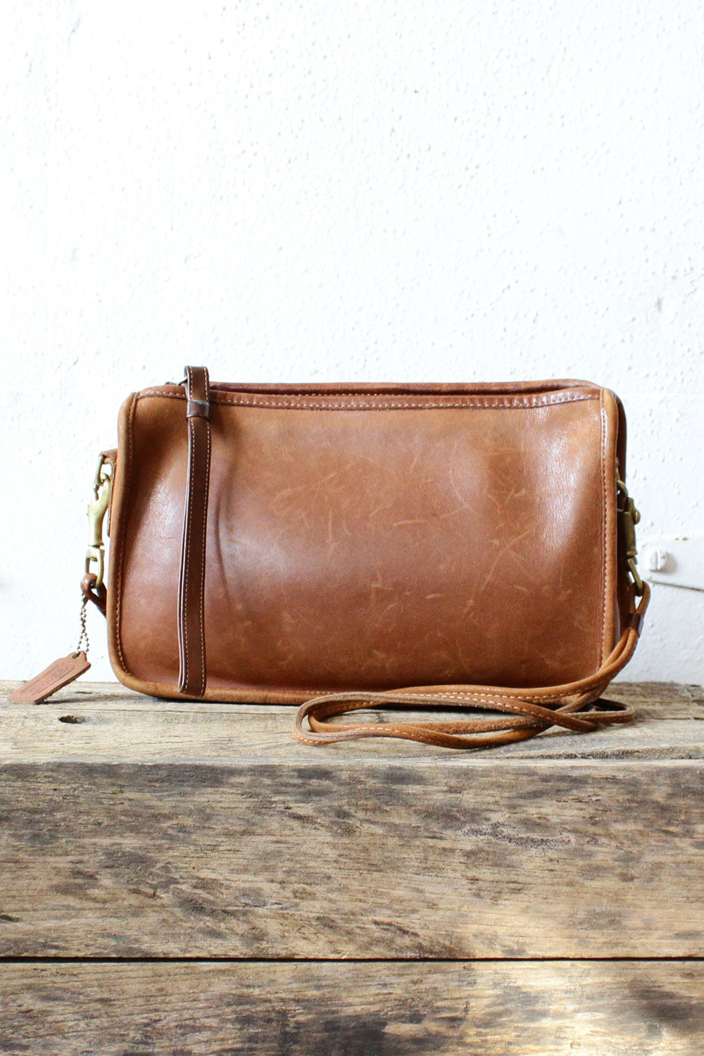 Vintage Coach Canterbury Bag British Tan