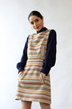 Striped Pocket Dress M