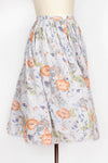 Stormy Floral Skirt M