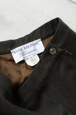 Anna Molinari Olive Wool Pants XS/S