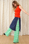 Tomato Red Ribbed Tank L