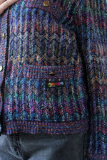 Indigo Rainbow Short Jacket S/M