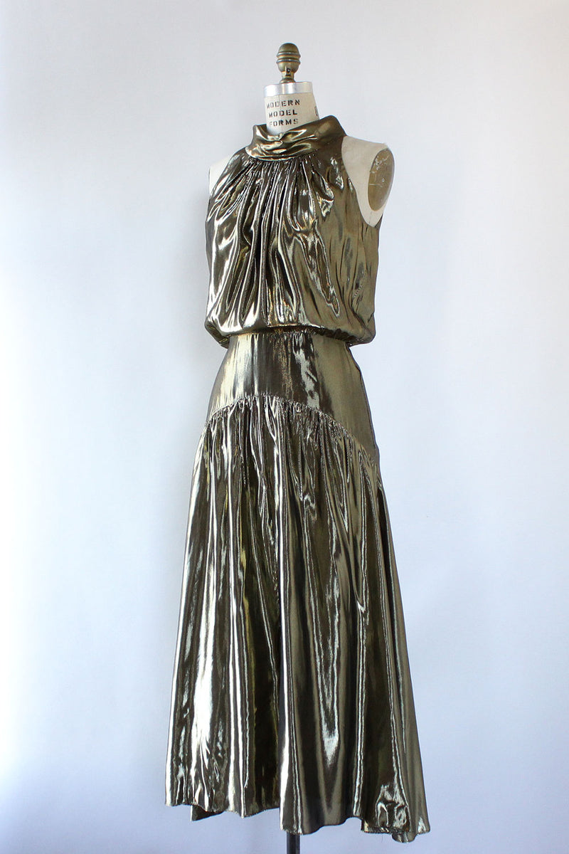 Liquid Gold Dress S/M