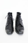 Lace Up Heeled Ankle Boots 7