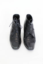 Lace Up Heeled Ankle Boots 7
