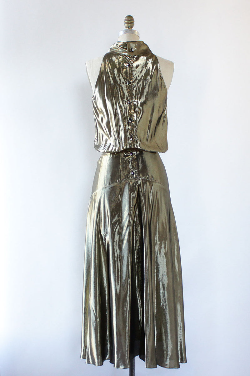 Liquid Gold Dress S/M