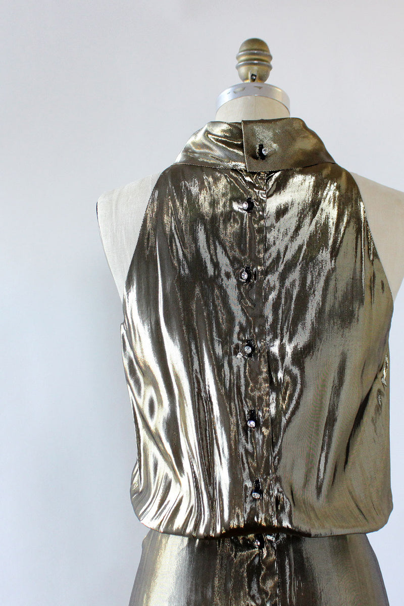 Liquid Gold Dress S/M