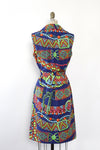 Royal Blue Novelty Belt Dress L