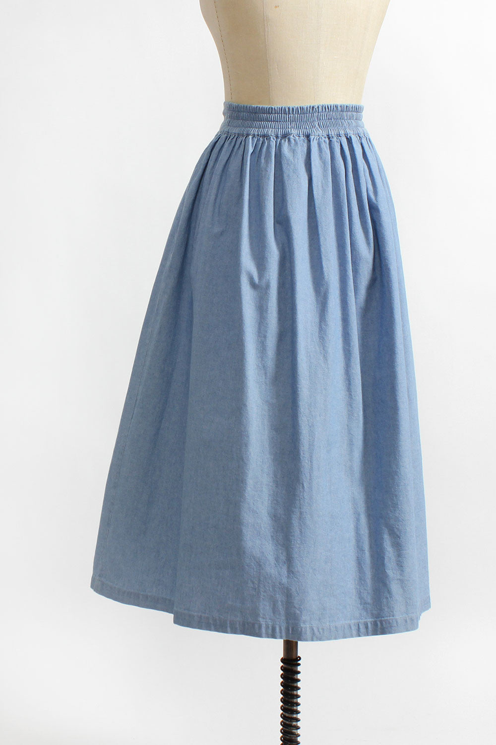 Scott Chambray Full Skirt M/L