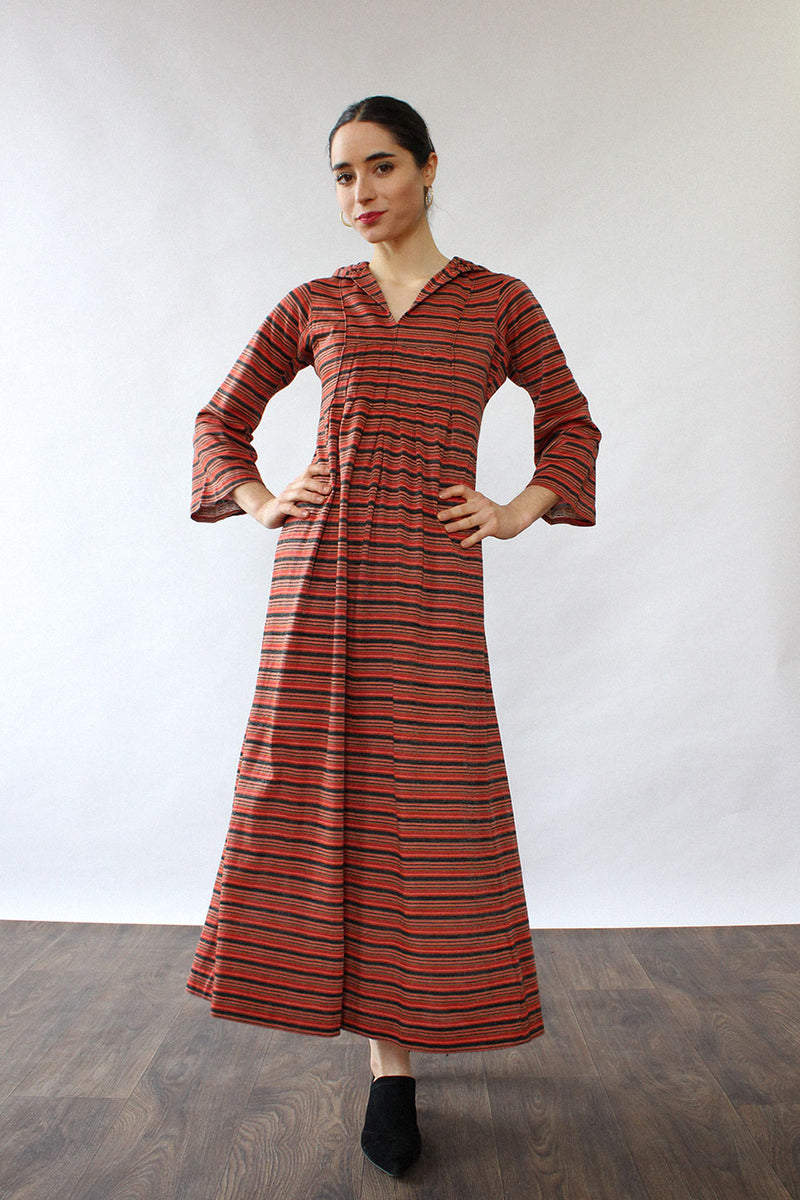 Potage Hooded Knit Dress XS