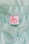 Seafoam Ruffled Petticoat Skirt S