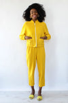 Yellow Terry Leisure Suit S/M
