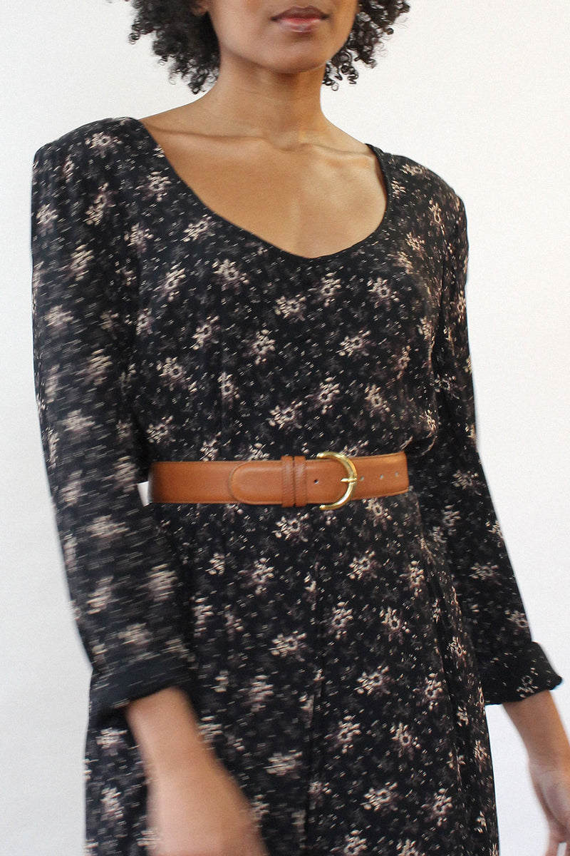 Moody Floral Palazzo Jumpsuit M/L