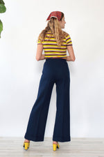 Deep Blue High Waist Bells S/M