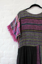 Dusk Woven Fringe Dress S/M