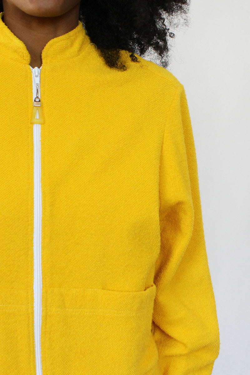 Yellow Terry Leisure Suit S/M