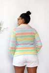 Marty Candy Knit Buttondown M