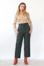 Gamin Flower Grid Blouse XS/S