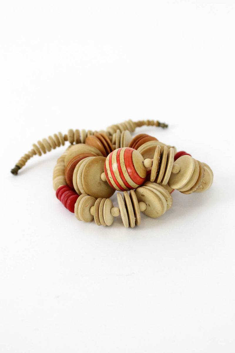 Art Teacher Wood Bead Necklace