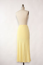 GHOST Crepe Bias Cut Skirt L