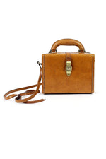 leather box bag