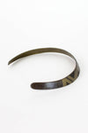 Chevron Thin Brass Choker