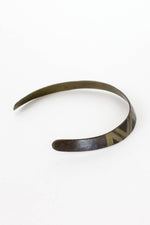 Chevron Thin Brass Choker