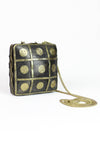 Wooden Box Brass Coin Purse