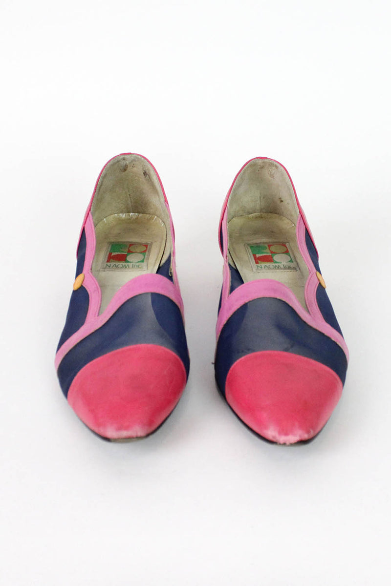 Color Block Mesh Slippers 6
