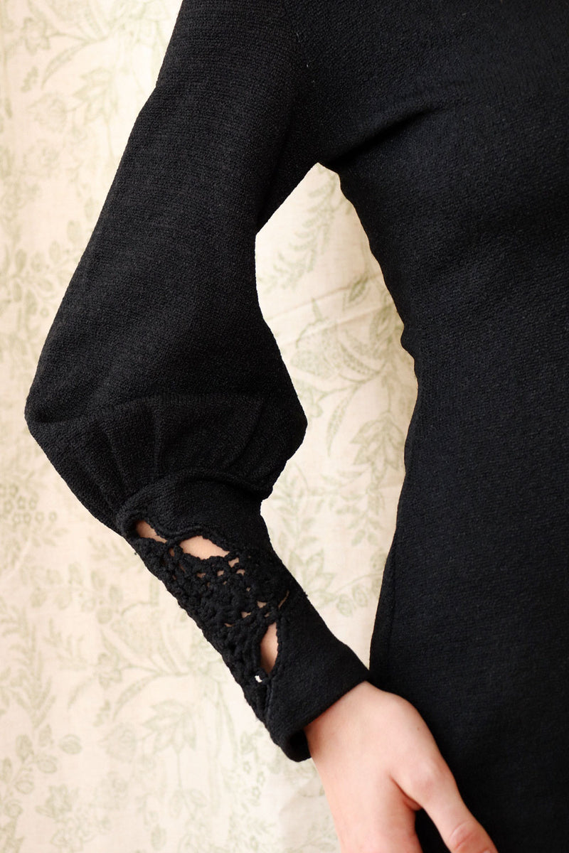 Miss Dolphin Noir Knit Ensemble S/M