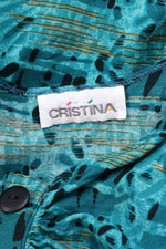 Cristina Ruched Crop Top XS