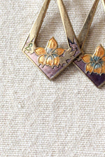 Marigold Enamel Earrings