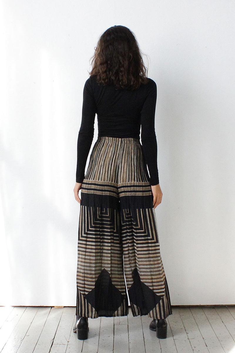 Geometric Palazzo Pants M/L