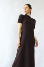 Espresso Knit Maxi Dress