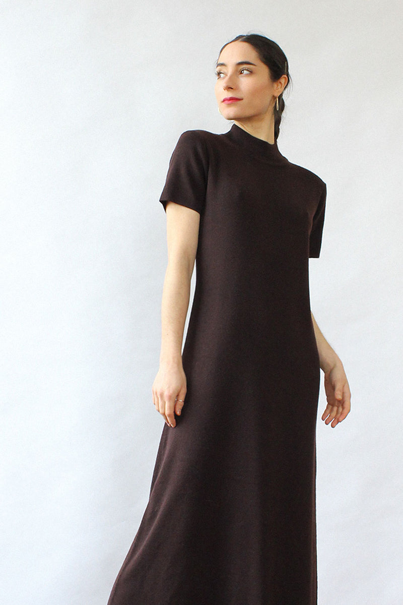 Espresso Knit Maxi Dress