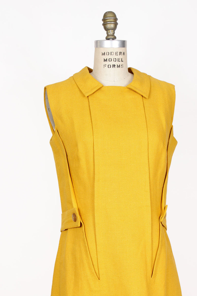 Moygashel Mustard Dress M