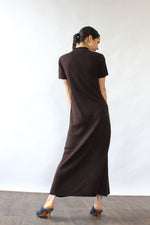 Espresso Knit Maxi Dress