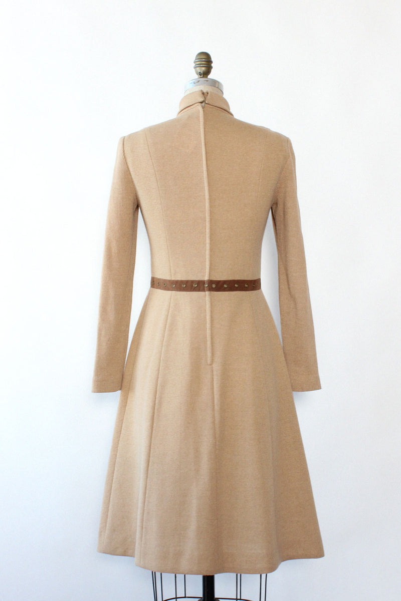 Camel Knit Sweaterdress M