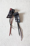 Leather Fringe Earrings