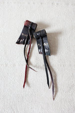 Leather Fringe Earrings