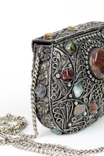 vintage metal box purses