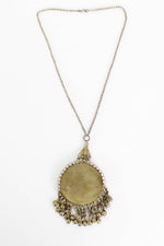 70s Carnelian Kuchi Pendant Necklace
