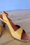 Charles Jourdan Saffron Heels 6-6.5