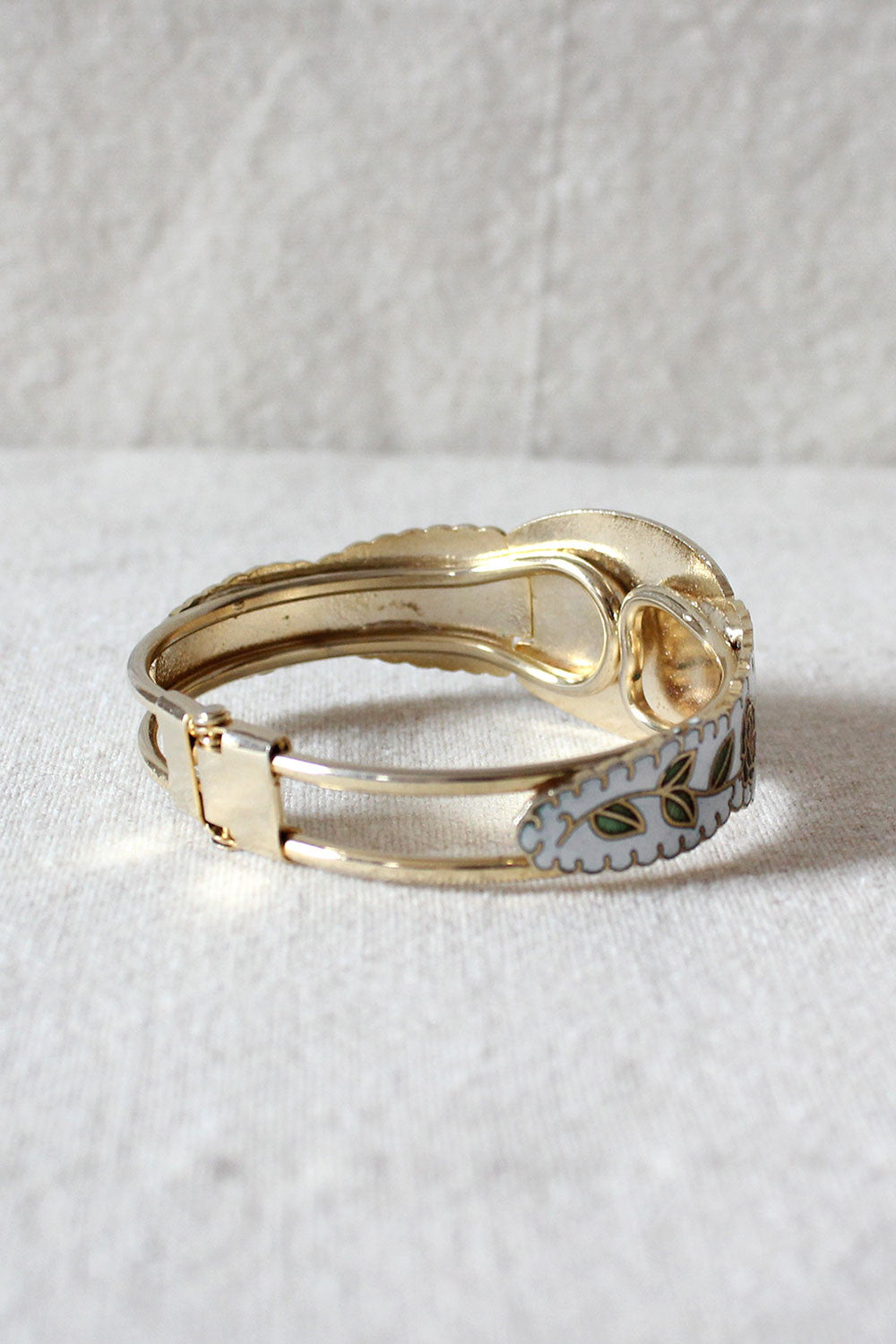 Enamel Butterfly Cuff