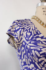 DVF Paintstroke Silk Wrap Dress S/M