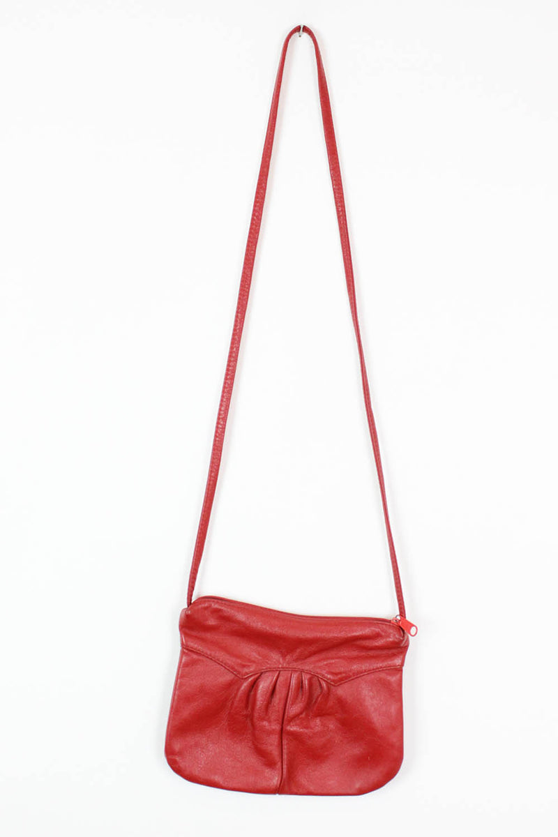 red leather cross body bags